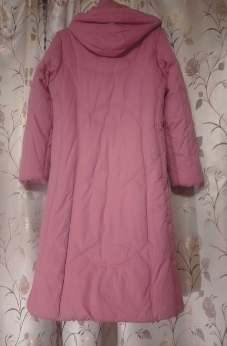 Пуховик стьобаний зимовий новий куртка пальто Black and Red