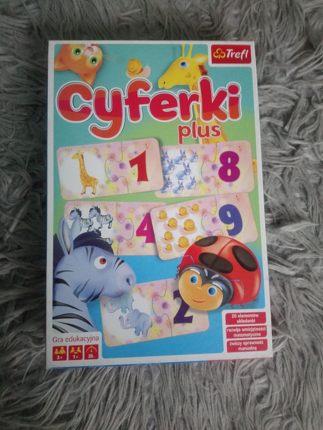 Puzzle edukacyjne Cyferki