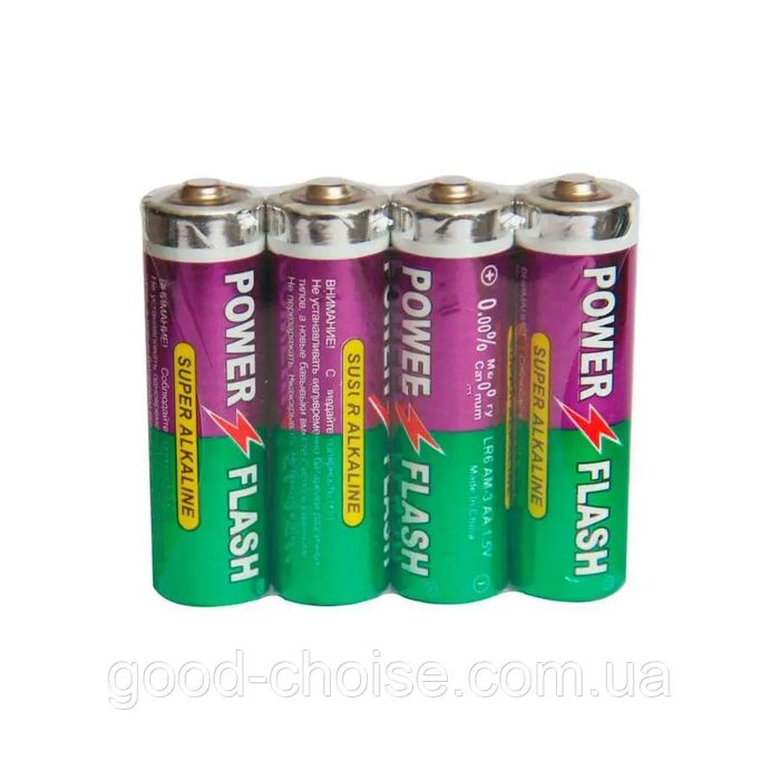 Батарейка АА ( пальчикова) 1,5 B POWER SUPER Flash LR6