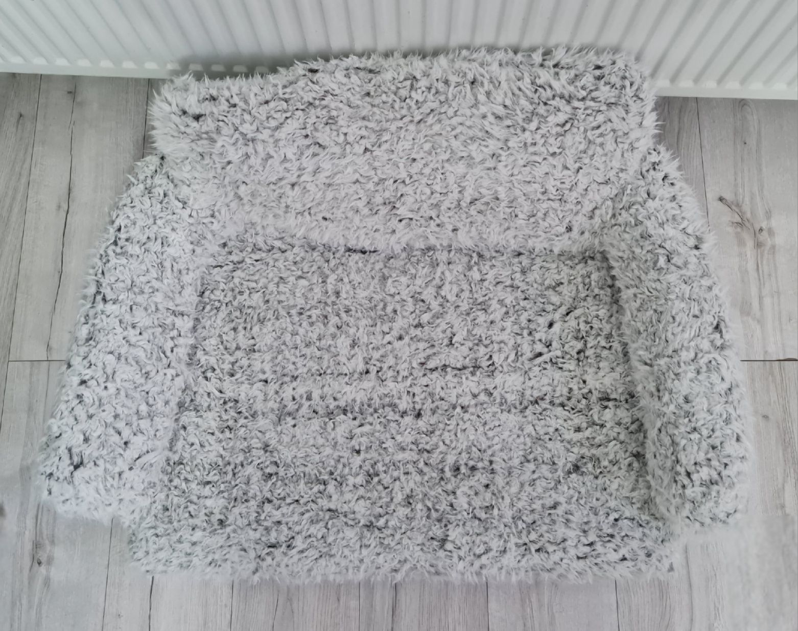 MEWOOFUN legowisko sofa dla psa XL 80x60cm pianką memory