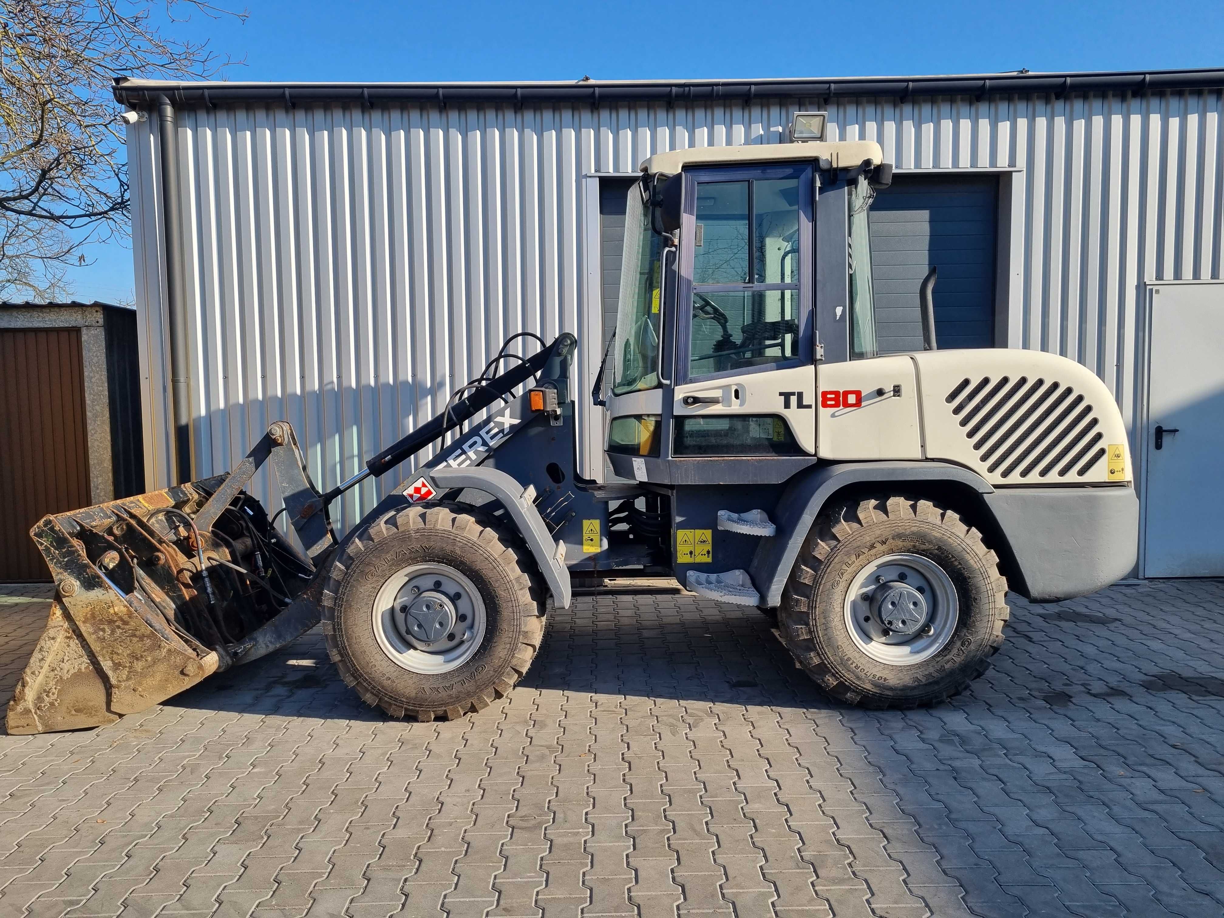 Ładowarka TEREX TL80 2013R jak Bobcat Kramer Schaffer