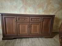 Komoda  Black Red White