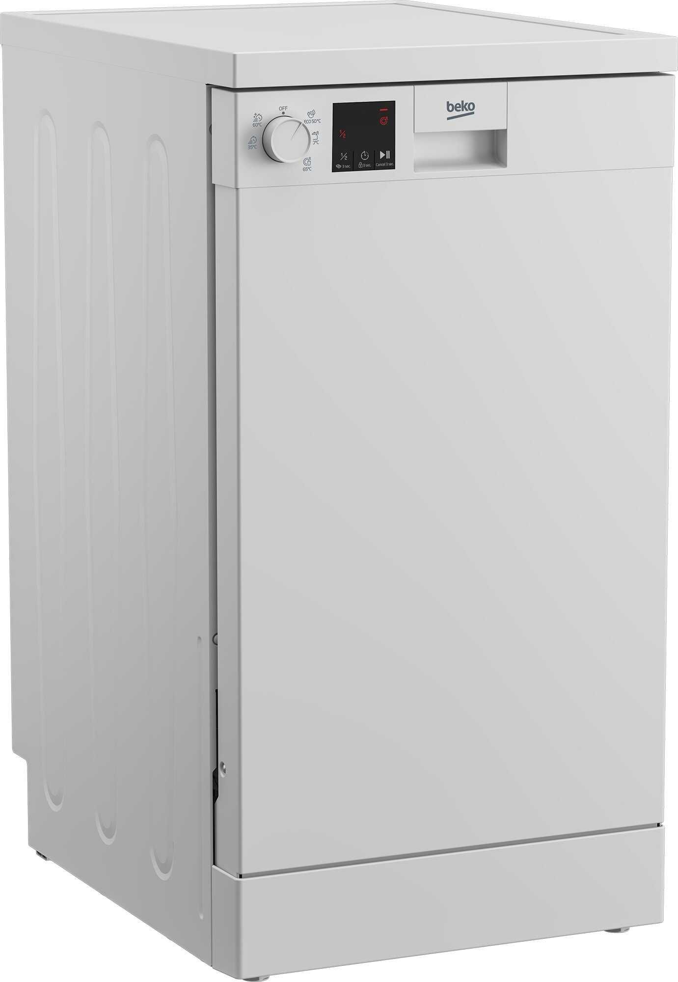 Zmywarka BEKO b100 DVS05024W Clean&Shine 45cm Biały