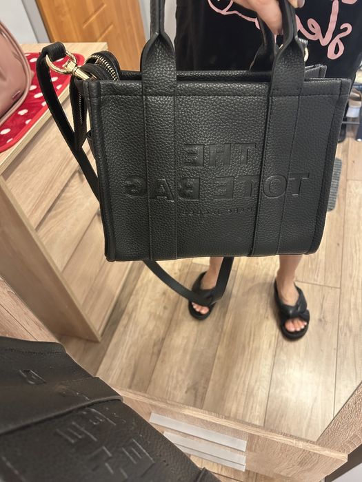 Czarna torebka damska marc jacobs