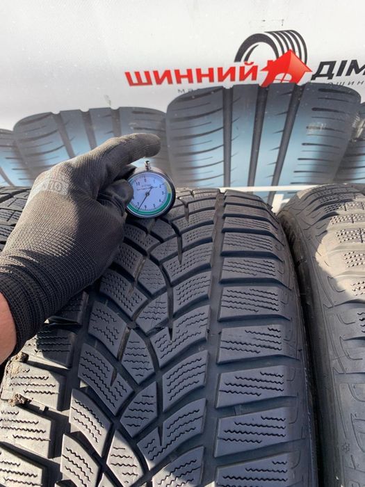 Шини 225/55 R17 пара Goodyear 2022p зима 8/6,7мм