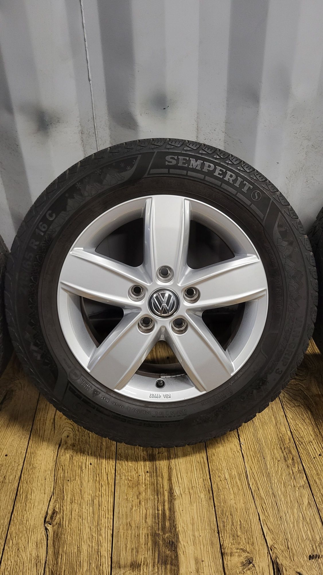 Alufelgi VW 16" 5x112 z oponami 215/65 R16C VW T6 T6.1 T7