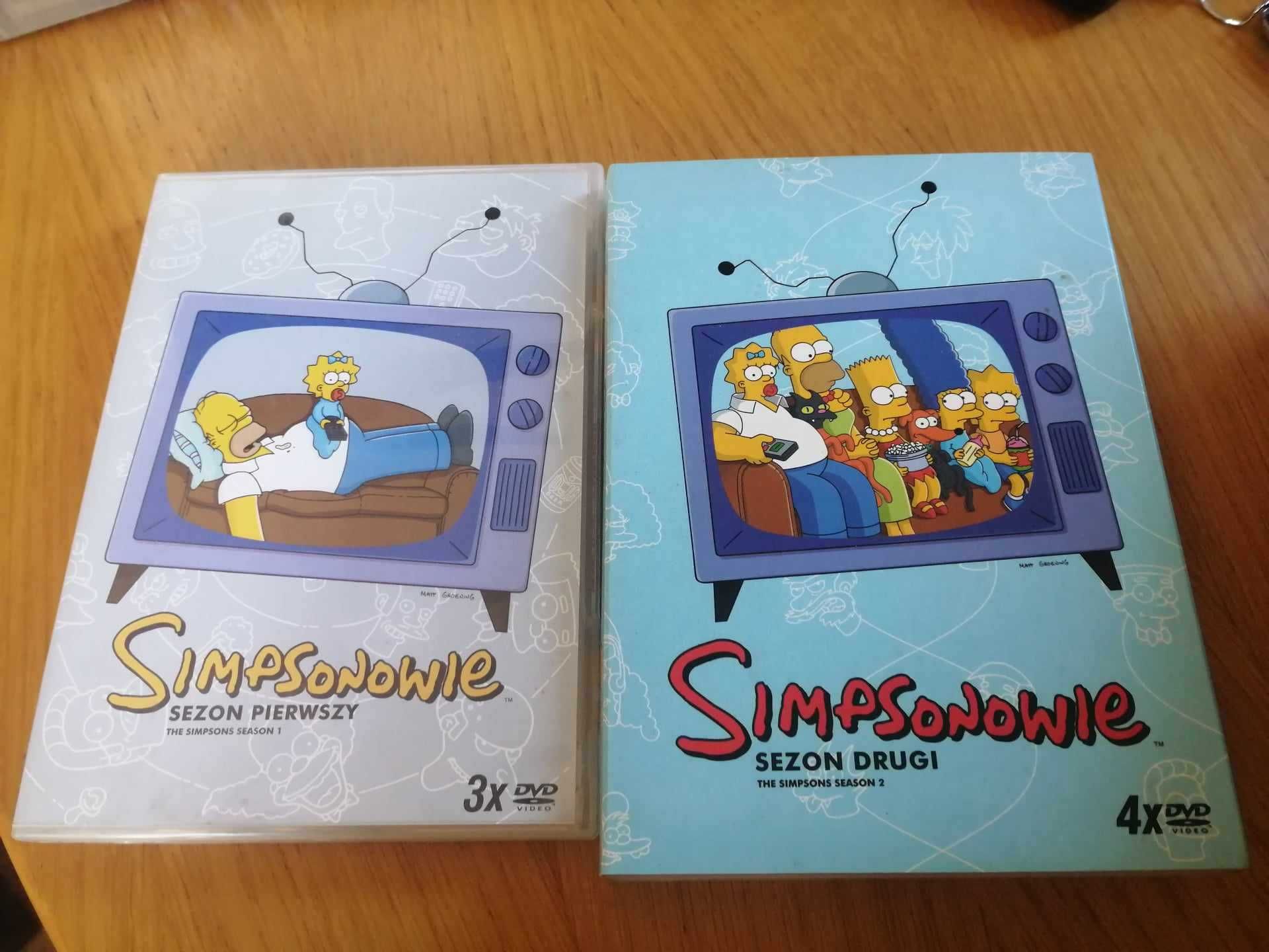 The Simpsons Simpsonowie 7 Sezonów DVD Sezon 1, 2, 3, 4, 5, 6, 7