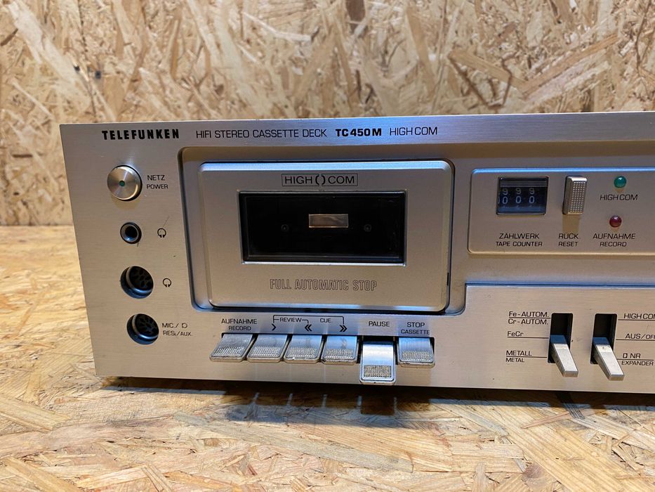 magnetofon Deck Telefunken TC 450M (film pokazowy)
