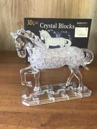 Лошадь 3D пазлы Crystal blocks профилактика Альцгеймера
