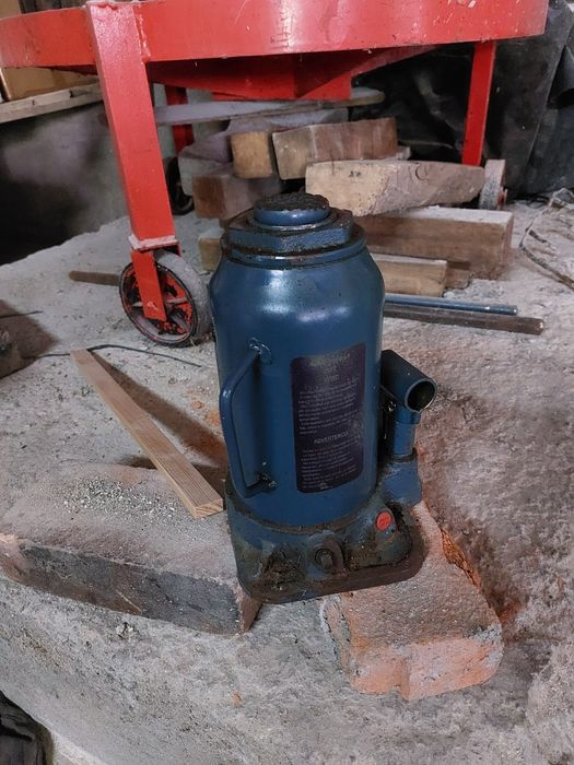 Prensa hidráulica 20T vinho, com macaco