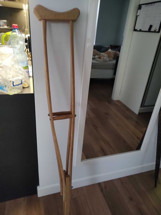 kule drewniane pachowe kule inwalidzkie kule ortopedyczne J.NOWE