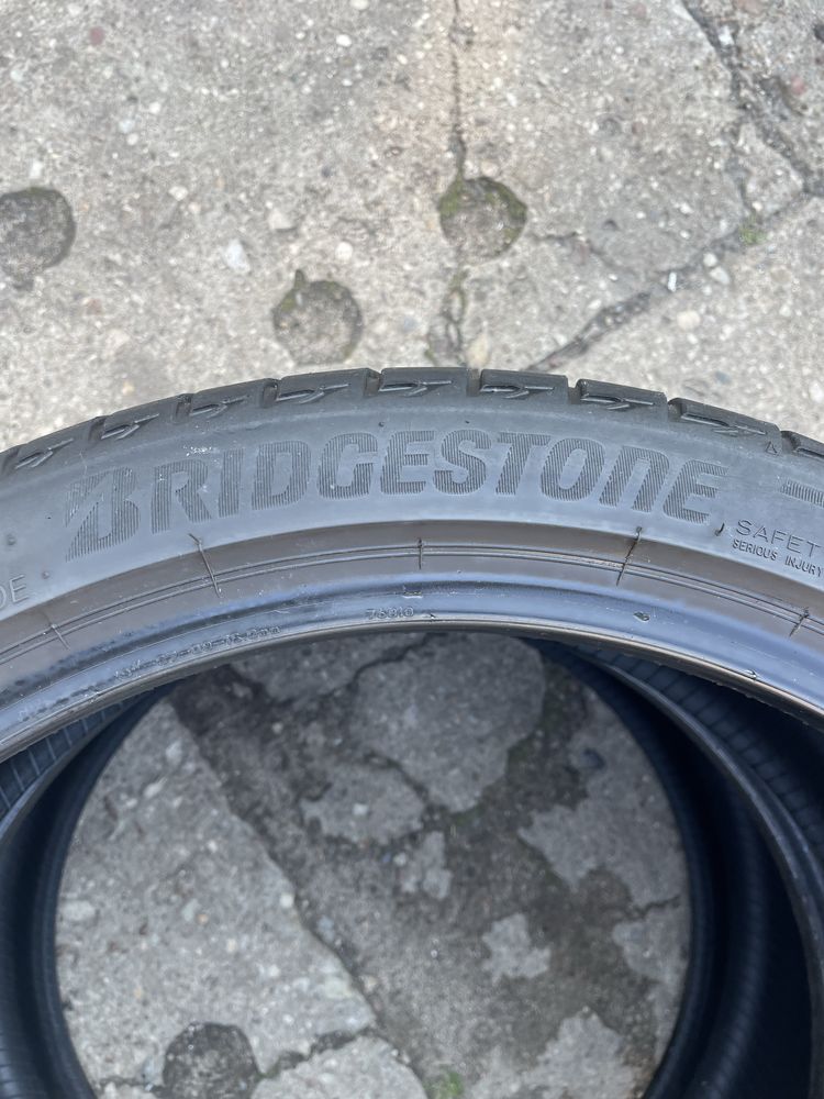 Opony Bridgestone 225/40R19 Turanza T005 - 2szt uzywane letnie DOT2321