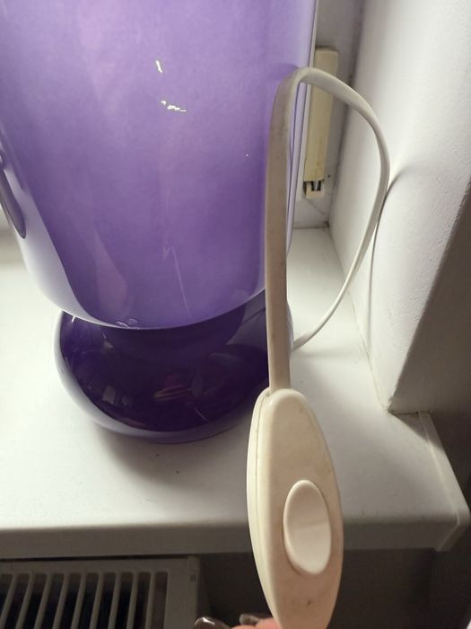 Lampka Lykta Ikea Vintage fioletowa
