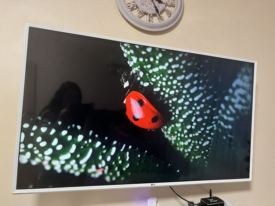 Smart телевізор LG 49” білий