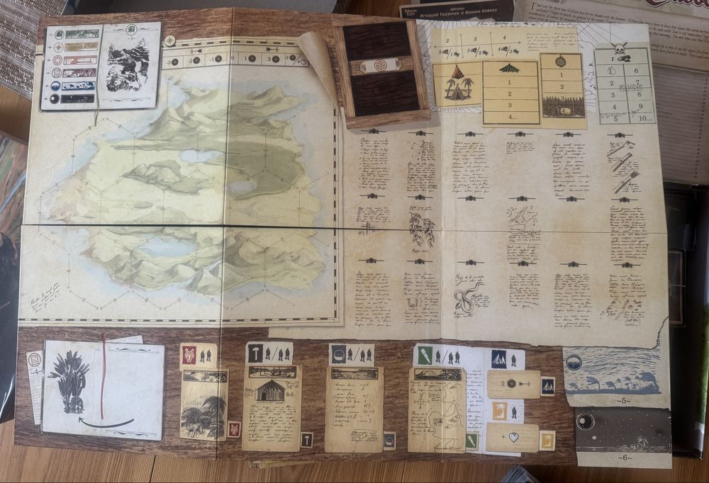 Настільна гра Robinson Crusoe + Доп «У пошуках загубленого міста»