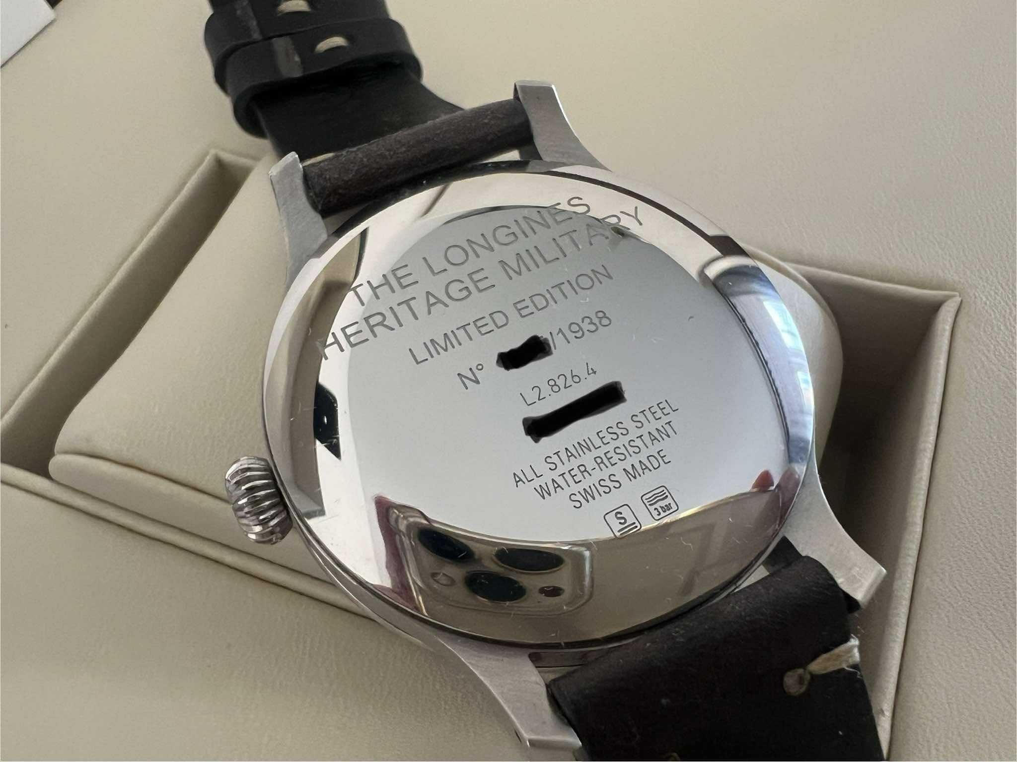Longines Heritage Military 1938 Limited Edition - piękny !!