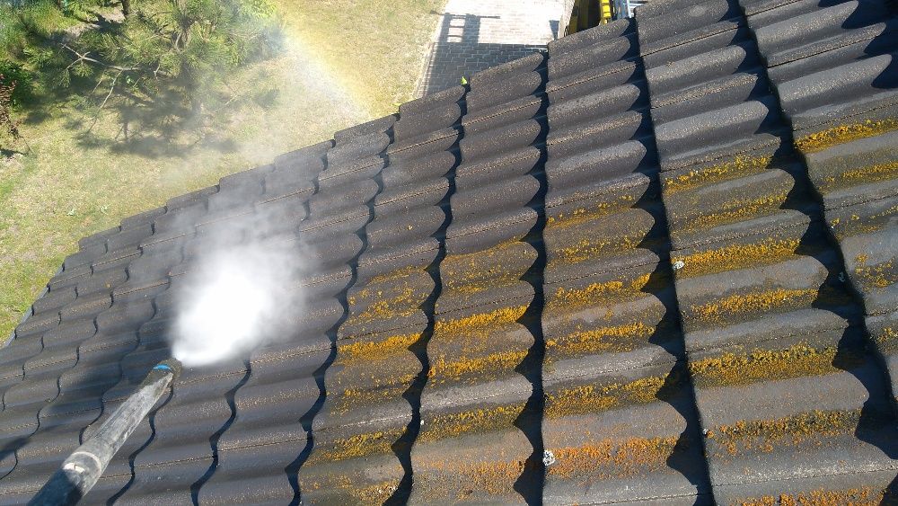 Malowanie dachu dachów elewacji krycie papą mycie czyszczenieGWARANCJA