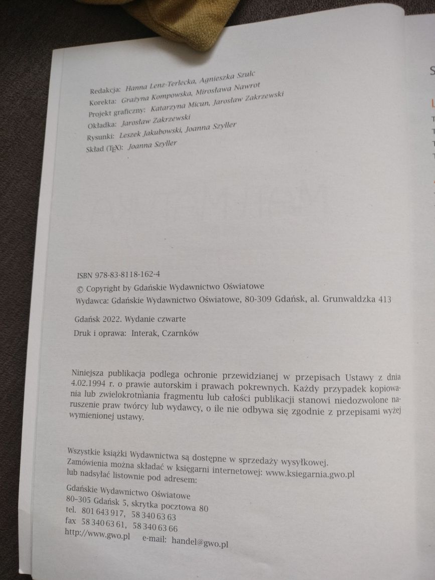 Matematyka kalendarz ósmoklasisty