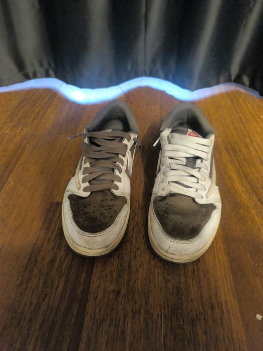 Air jordan 1 low travis scott reverse mocha