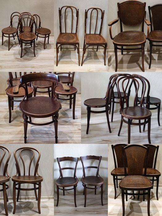 Стулья, венские  деревянные, гнутая мебель для дома.