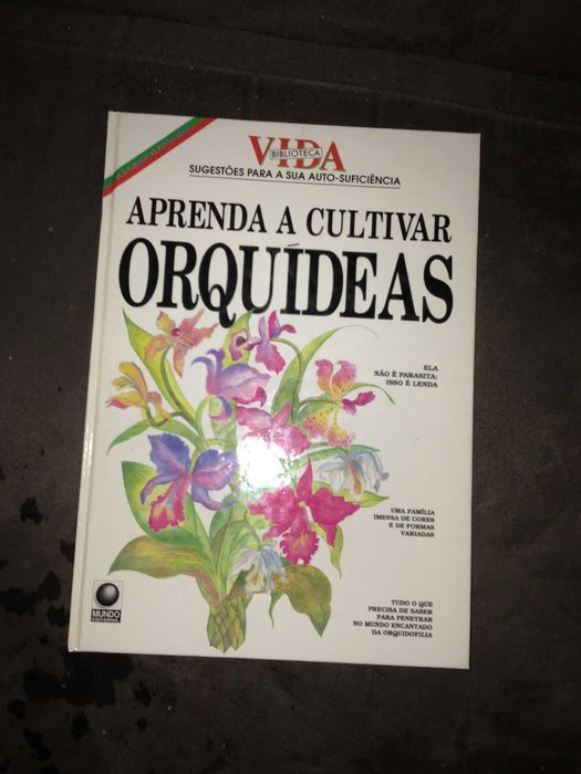 livro aprenda a cultivar orquideas
