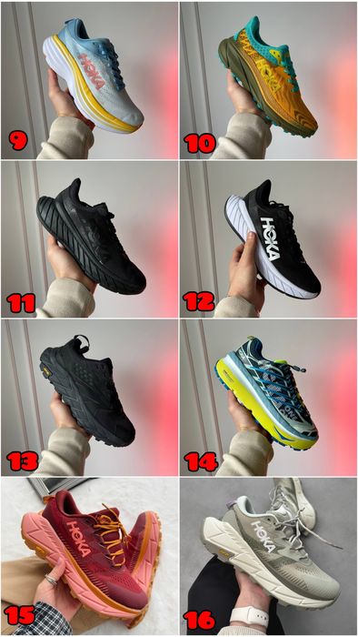 ПОНАД 50 МОДЕЛЕЙ‼️Кросівки Hoka One One Clifton, Bondi, ATR, Anacapa