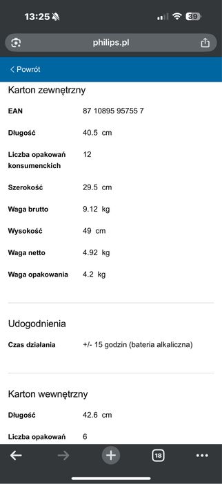Słuchawki Philips shc1300/10