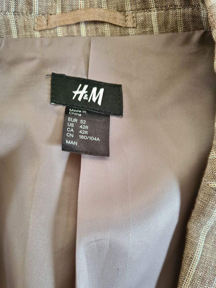 Marynarka H&M pasy paski modna