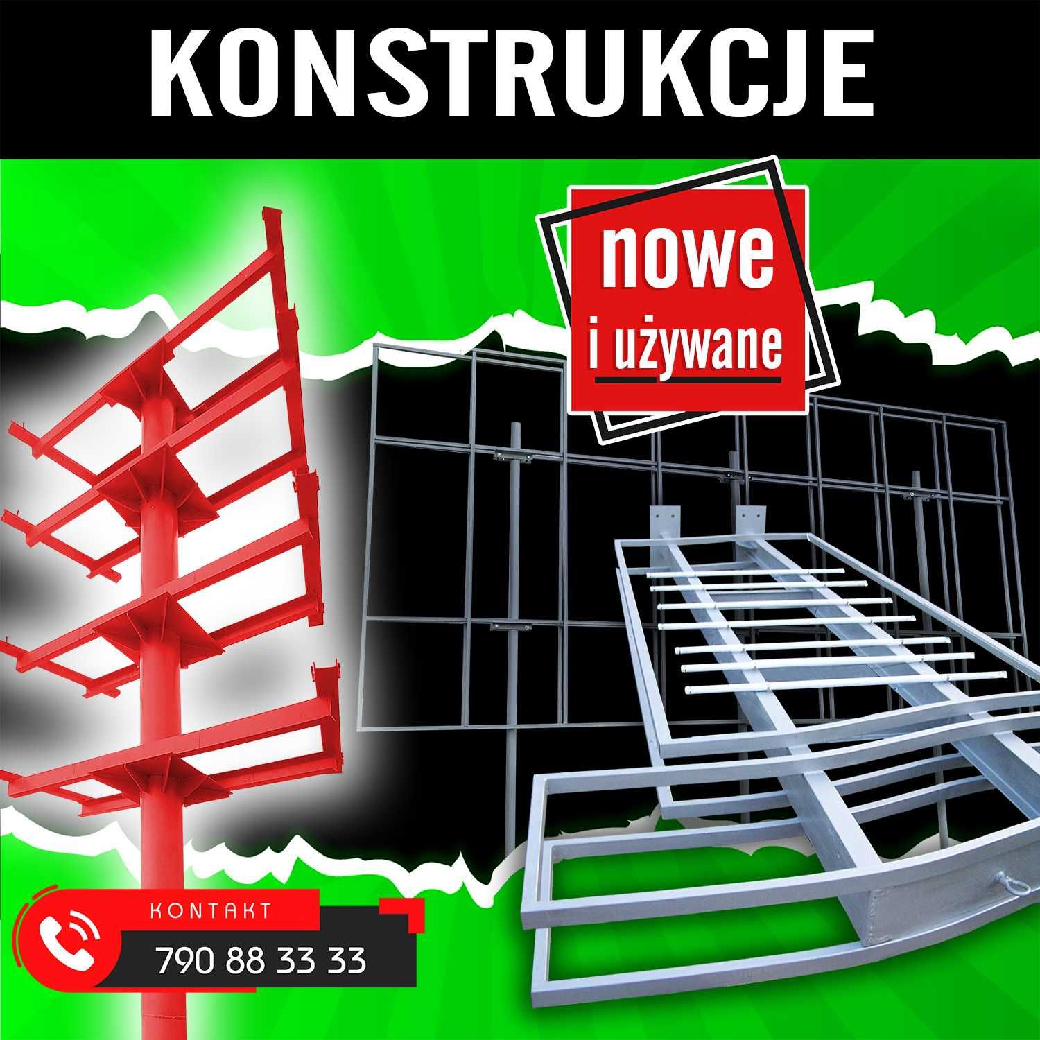 Konstrukcja stalowa szkielet domku , altany, biura