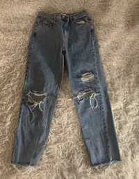 Jeansy spodnie z dziurami r cs 34 Pull&Bear