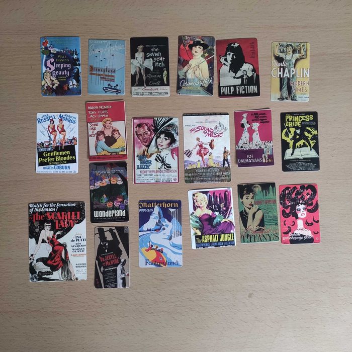 46 Stickers Autocolantes Filmes