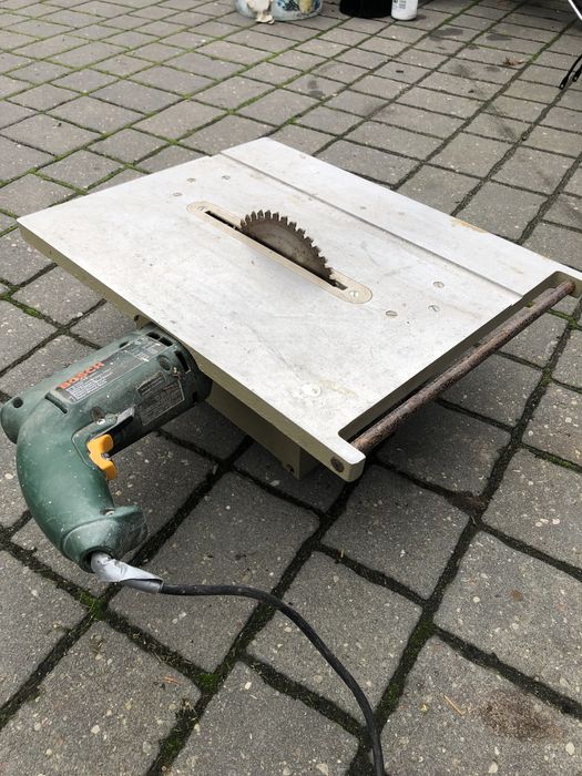 Piła stołowa sprawna z tarczą