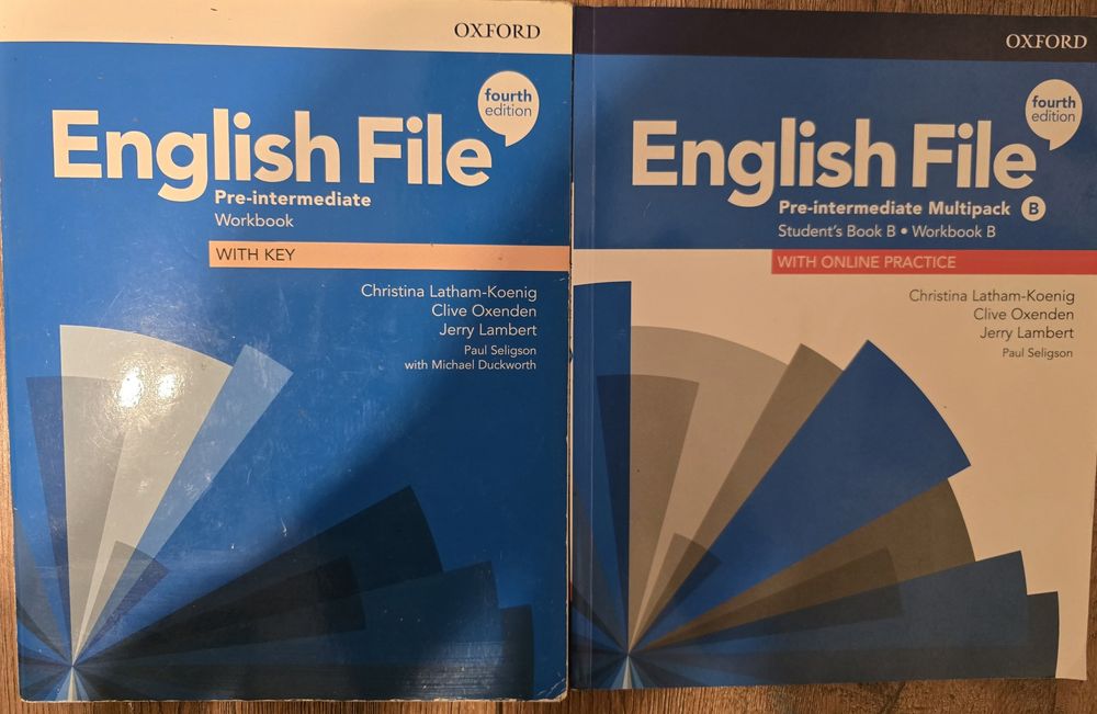 English File Fourth Edition Pre-Intermediate Workbook with Studesnt bo