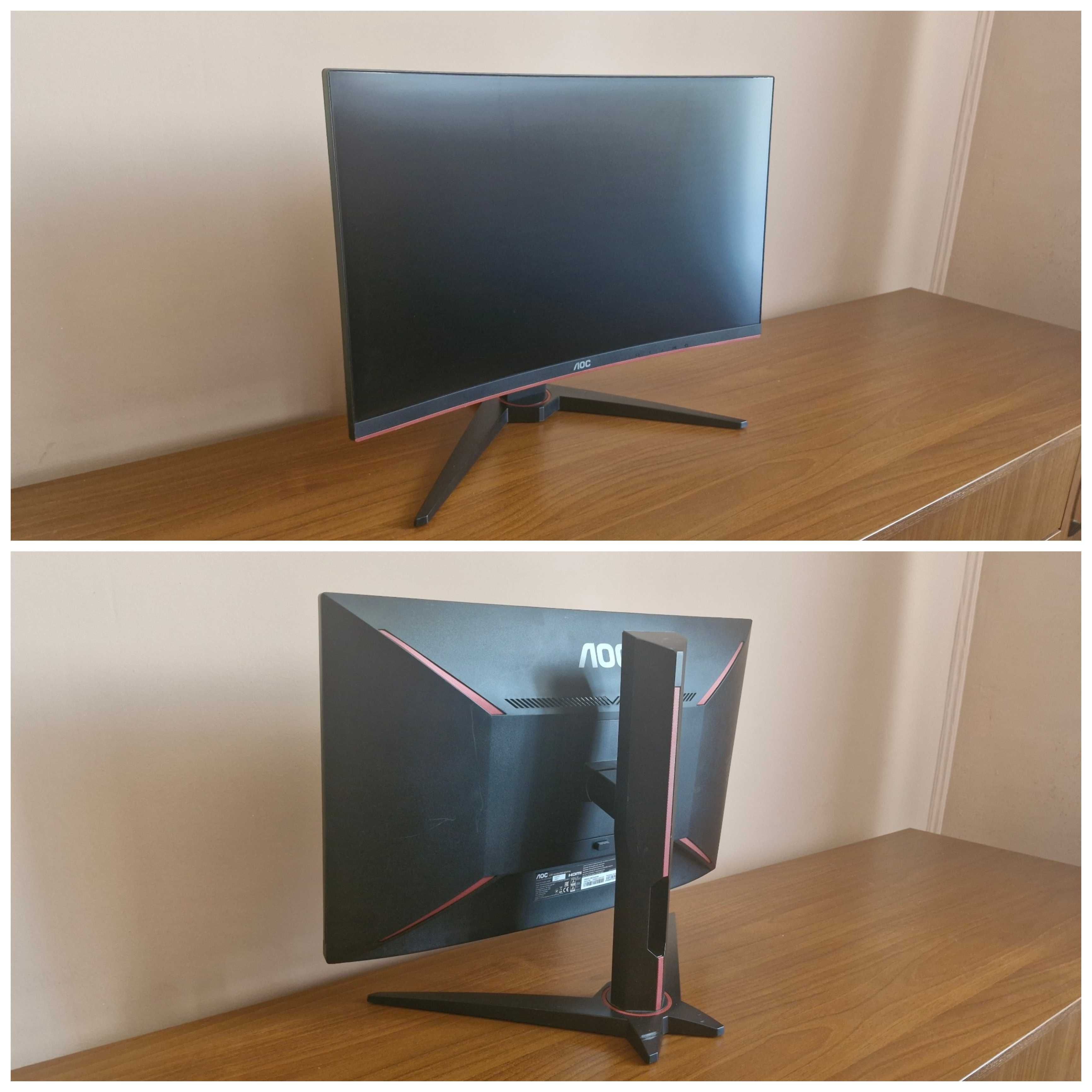 Монітор "24" AOC 24G1 / 144Hz / Вигнутий