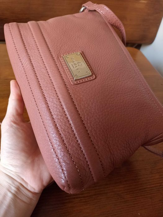Сумка крос-боді через плече жіноча середня Radley London Рожева