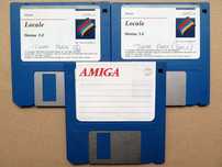 #24lis1709 --Amiga Workbench 3.0 dysk Locale x3 sformatowane PN 370129