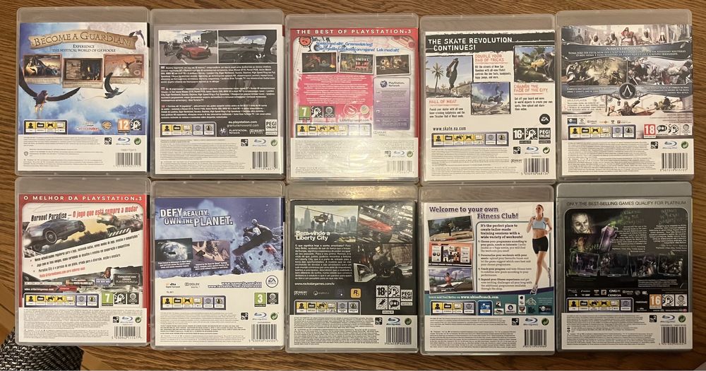 Pack 20 jogos ps3