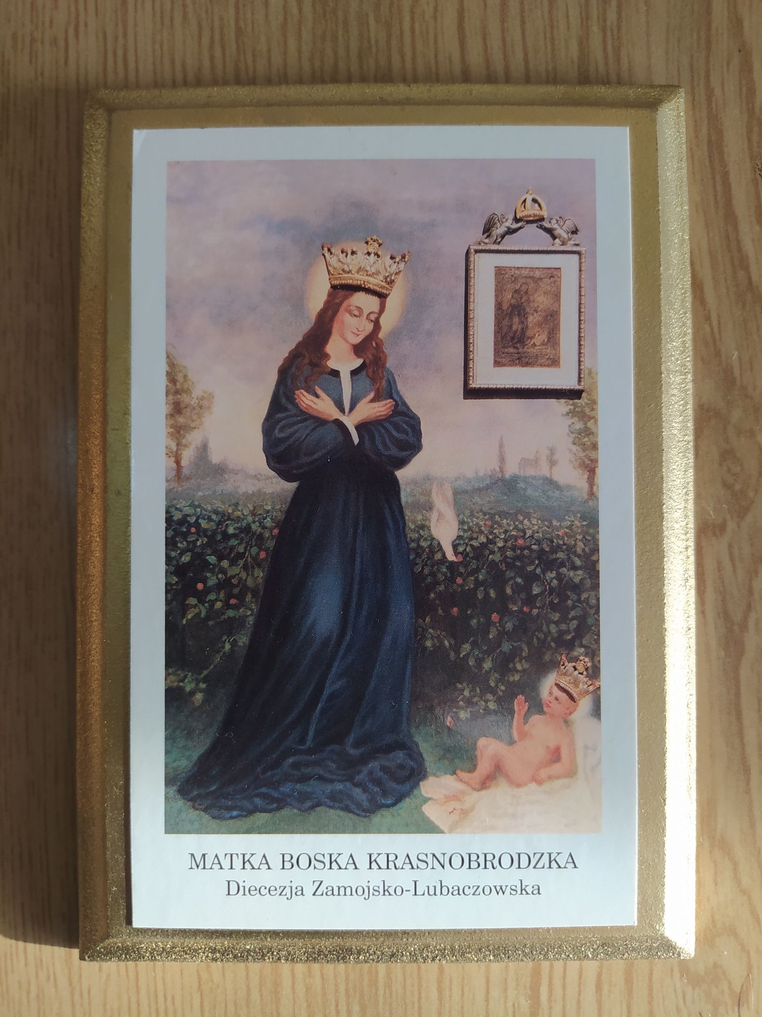 Matka Boża z Krasnobrodu - obraz stojący