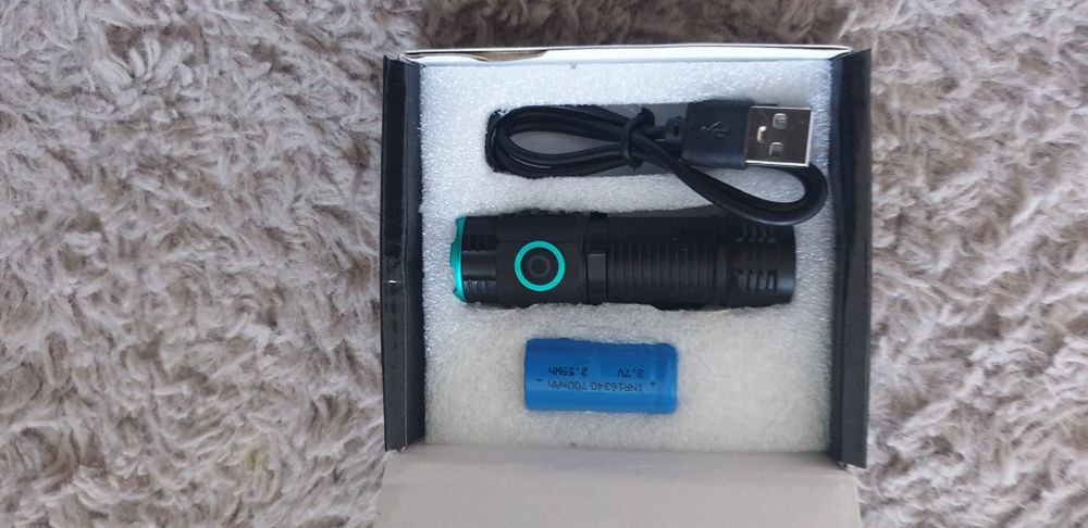 Mini latarka led 1000lm