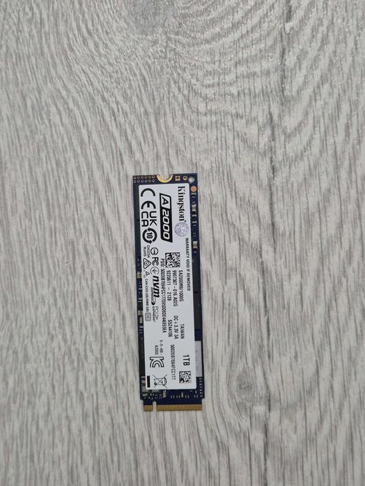 M.2 SSD диск 1TB Kingston A2000 (PCI-e 3.0 x4\NVMe\M2 2280). TradeIN