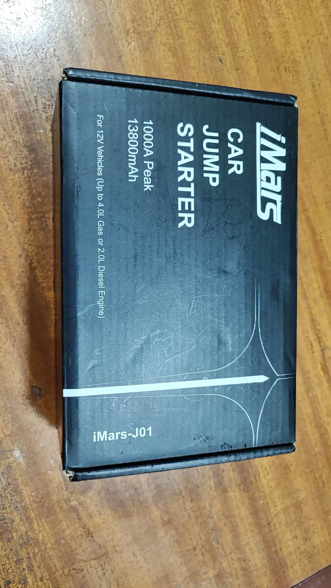 Waterproof Car Jump Starter
Model: iMars-J01
Battery Capacity: 13800mA