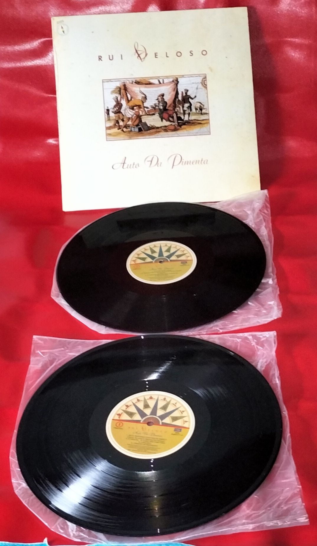 Disco Duplo Vinil Rui Veloso - Auto Da Pimenta