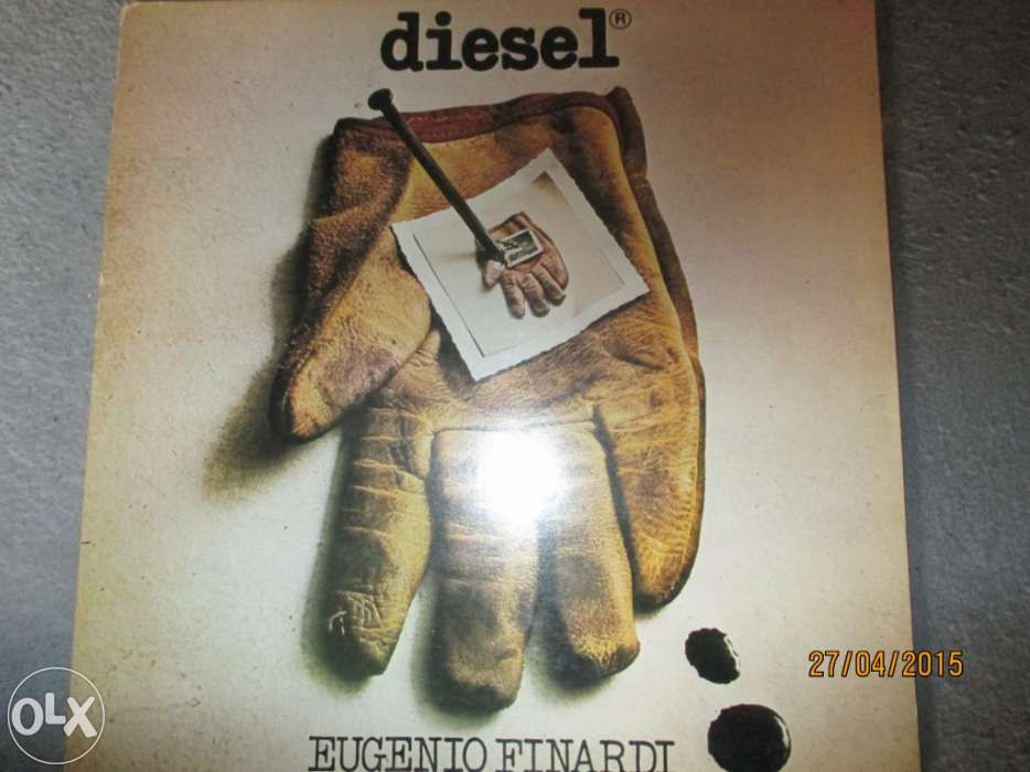 2 Discos de Vinil - Eugenio Finardi - Diesel e Sugo