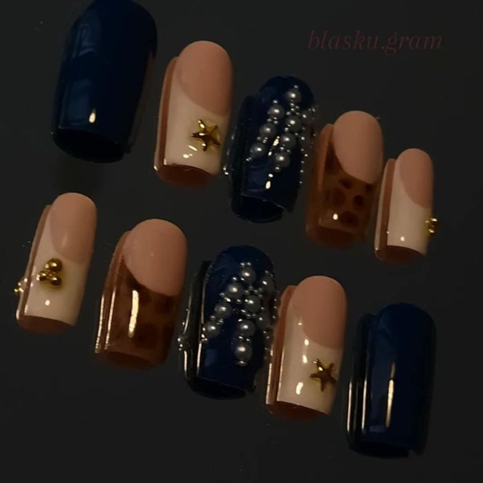 Tipsy m press on nails + klej