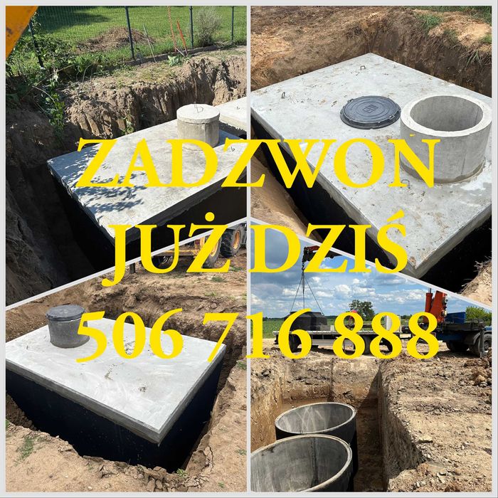 Zbiorniki Betonowe, Szambo, Piwnice, Kanały samochodowe GIŻYCKO