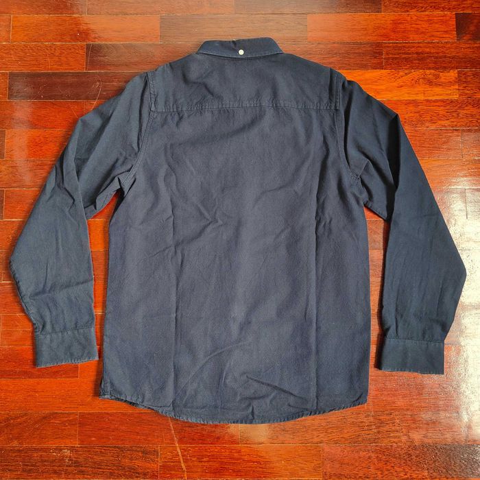 Camisa Carhartt manga comprida Azul Escurro S