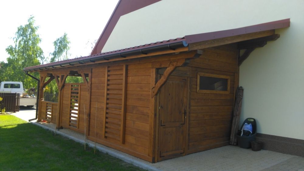 Wiata , dobudówka , garaż , carport , drewutnia , zadaszenie