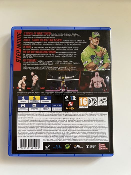 Jogo “W2K20” para Ps4