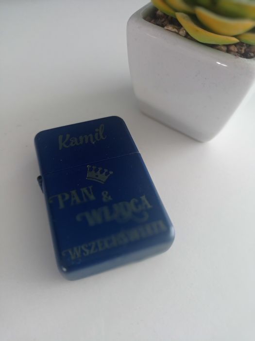 Zapalniczka benzynowa nowa Kamil Pan i władca wszechświata