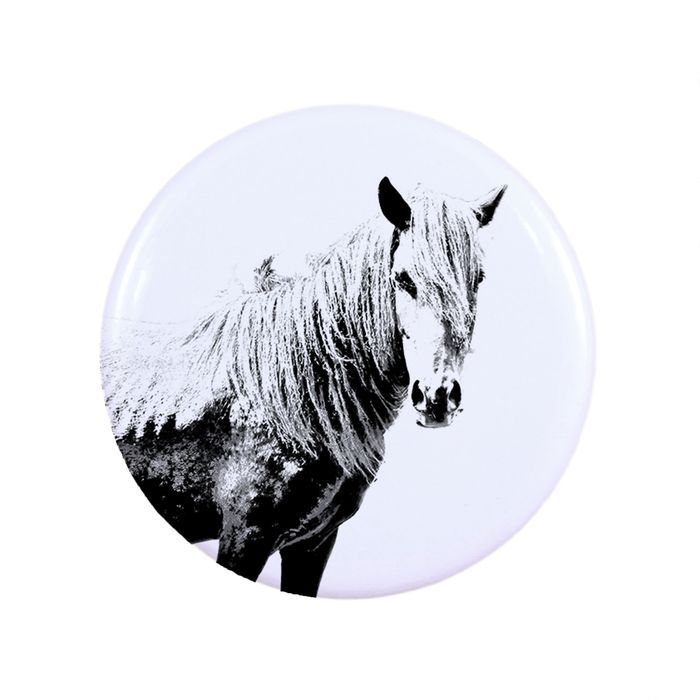 Koń Giara przypinka z koniem duża Art-Dog